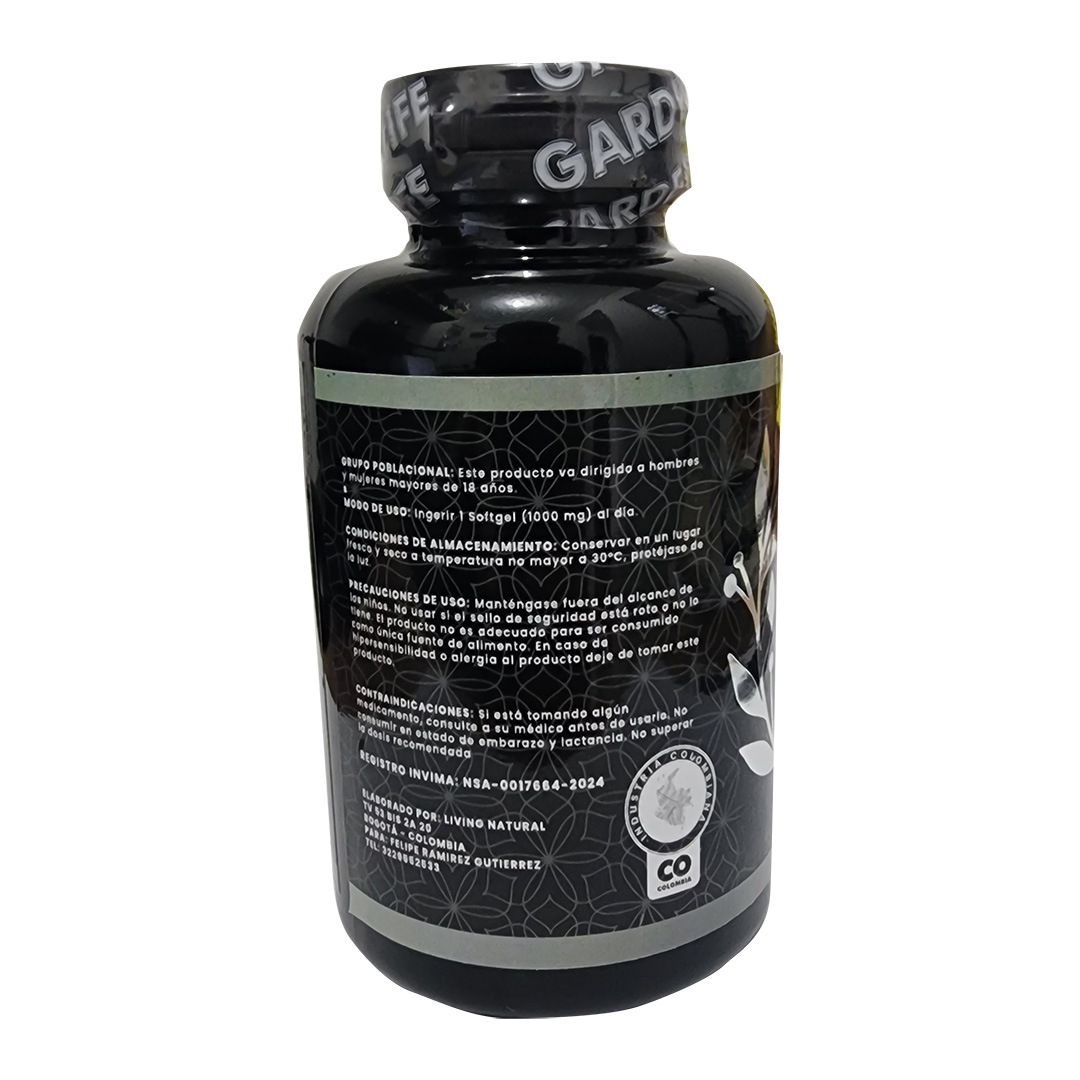 Miniatura 3 de MACA NEGRA CON REGISTRO INVIMA